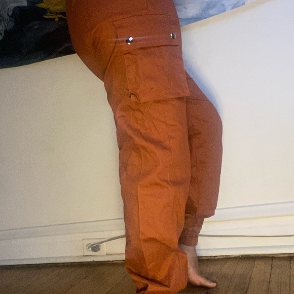 Rust High waisted Thong Jeans - Picture 10 of 10